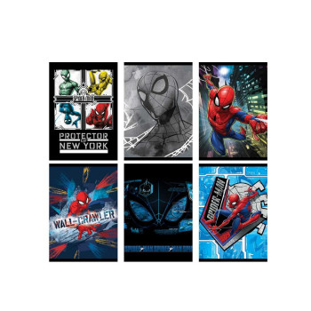 Zvezek Spiderman A4 mali karo