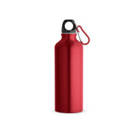 Kovinska športna steklenica s karabinom 530 mL