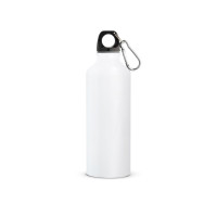 Kovinska športna steklenica s karabinom 530 mL