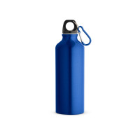 Kovinska športna steklenica s karabinom 530 mL