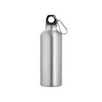 Kovinska športna steklenica s karabinom 530 mL
