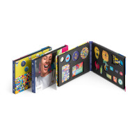 Predstavitvena mapa 2 v 1 značke in badgi 70005