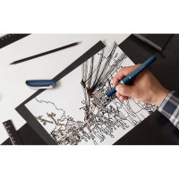 Kemični svinčnik iz ABS -a s kovinsko sponko 81134