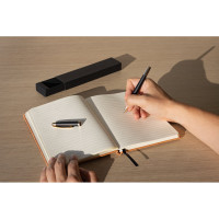 Kovinsko roller pisalo z zlatimi detajli v darilni škatli 81196