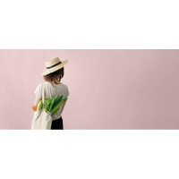 Športna torba z vrvico iz 100 % bombaža (220 g/m²) LIVINGSTON