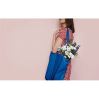 Tekstilna nakupovalna vreča iz 100% bombaža - dolg ročaj (100 g/m²) 92902