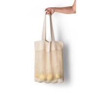 Vrečka iz 100% bombaža z mrežo (180 g/m²) Mumbai 92927