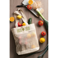 Vrečka iz 100% bombaža z mrežo (180 g/m²) Mumbai 92927