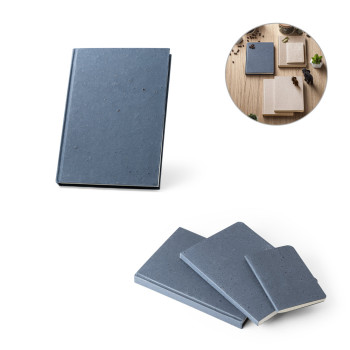 Beležnica A5 s trdo platnico, izdelano iz odpadkov iz kavnih lupin (66%) 93295