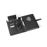 Poslovna mapa A5 rPET z brezžičnim polnilnikom PowerBank 5.000mAh Emerge A5 93581
