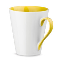 Konusna skodelica 320ml za kavo z barvno notranjostjo Colby 93837