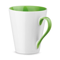 Konusna skodelica 320ml za kavo z barvno notranjostjo Colby 93837
