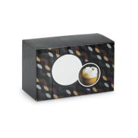 Set 2-eh borosilikatnih skodelic za kavo 350ml Machiato 93895