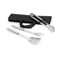 Set kovinskega pribora za žar v torbici Soares 93998