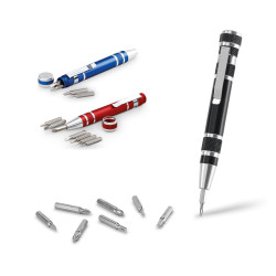 Kovinski izvijač z nastavki Toolpen 94014