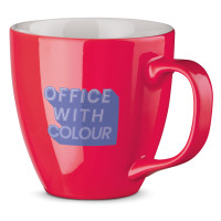Velika XXL skodelica iz porcelana 450ml - sijaj PANTHONY 94044