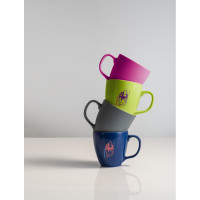 Velika XXL skodelica iz porcelana 450ml - mat PANTHONY 94045