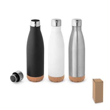 Termo steklenica s podstavkom iz plute 24ur/8ur 560ml Solberg 94240