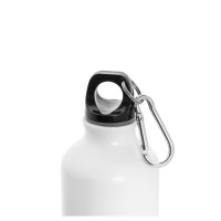 Kovinska športna steklenička s karabinom 550ml 94246