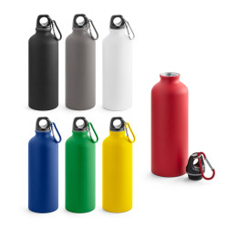 Kovinska športna steklenička s karabinom 550ml 94246