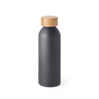 Kovinska steklenica z lesenim pokrovom 550ml Queta 94250