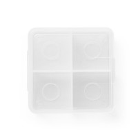 Komplet 4-ih kovinskih ledenih kock za večkratno uporabo Glacier 94252