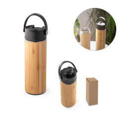 Termoska iz lesa in nerjavečega jekla 440ml Laver 94257