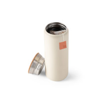 Kovinska termo steklenica iz nerjavnega jekla s pluta pokrovom 600ml 94262