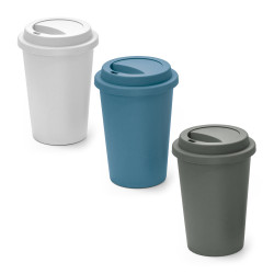Skodelica s silikonskim pokrovčkom 450ml Tonali 94322