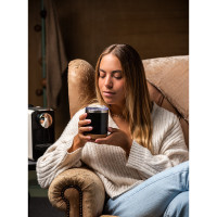 Potovalna termo skodelica s pokrovom in podstavkom iz plute 400ml 94327