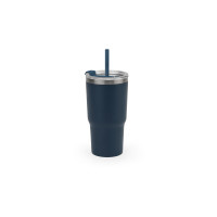 Kovinska skodelica s pokrovom in slamico 600ml JOYNER M 94372