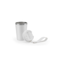 Izolirna kovinska skodelica s pokrovom 460ml SPITZ 94377