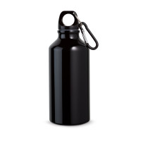 Aluminijasta športna steklenica s karabinom 400ml LANDSCAPE S 94601