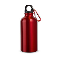 Aluminijasta športna steklenica s karabinom 400ml LANDSCAPE S 94601