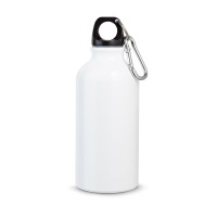Aluminijasta športna steklenica s karabinom 400ml LANDSCAPE S 94601