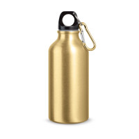 Aluminijasta športna steklenica s karabinom 400ml LANDSCAPE S 94601