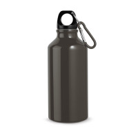 Aluminijasta športna steklenica s karabinom 400ml LANDSCAPE S 94601