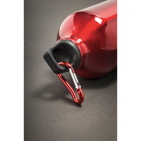 Aluminijasta športna steklenica s karabinom 400ml LANDSCAPE S 94601
