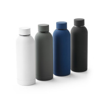 Termo flaška z gumiranim premazom iz nerjavečega jekla 550ml Odin 94603