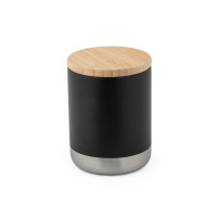 Kovinski termo lonček z lesenim pokrovom 370ml NORRE TUMBLER 94661