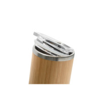 Skodelica iz lesa in nerjavečega jekla Lycka 350ml 94761