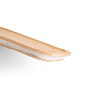 Posoda za kosilo iz borosilikatnega stekla s pokrovom iz lesa 1000ml Portobello 94781