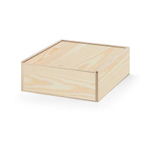 Lesena darilna škatla z lesenim pokrovom 348 x 308 x 111mm 94942