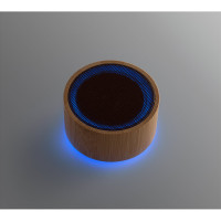Bluetooth zvočnik iz lesa in ABS z LED osvetlitvijo Arber 97125