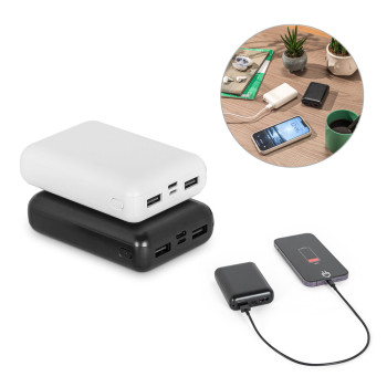 PowerBank prenosna baterija 10.000mAh iz recikliranega rABS LEAKEY 10 97198