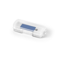 Mini kovinski USB ključ v darilni PVC škatlici Simon 97434