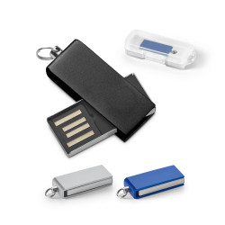 Mini kovinski USB ključ v darilni PVC škatlici Simon 97434