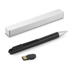 Kemični svinčnik z USB ključkom 4GB - pakirano v škatlici Savery 97524