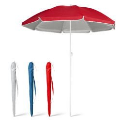 Plažni senčnik s srebrno podlogo in etuijem 140cm Parana 98320