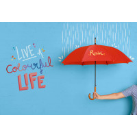 Promocijski dežnik s samodejnim odpiranjem 104cm Patti 99116